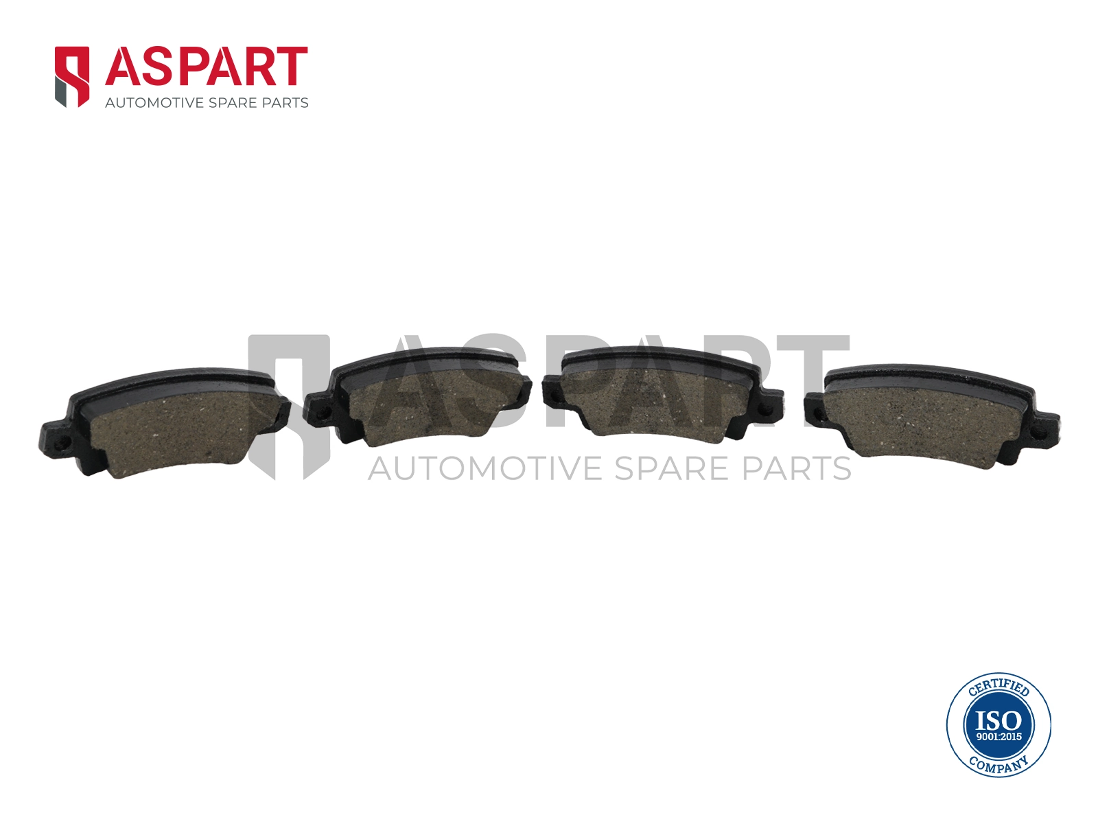 ASPART fékbetétkészlet, tárcsafék - 3BPA1163 - TothCarparts