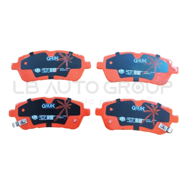 QHUK fékbetétkészlet, tárcsafék - BP-0051M-Q - TothCarparts