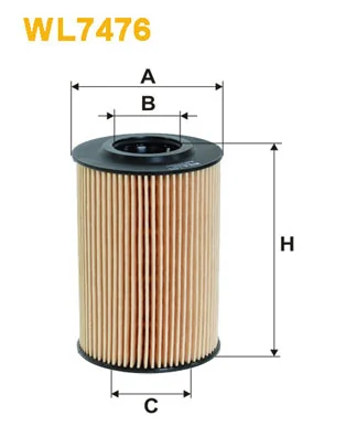 ANDEL olajszűrő - ANF0084 - TothCarparts