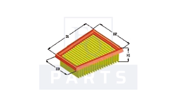 EQUAL QUALITY légszűrő - FA3066 - TothCarparts