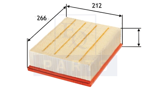 EQUAL QUALITY légszűrő - FA3128 - TothCarparts