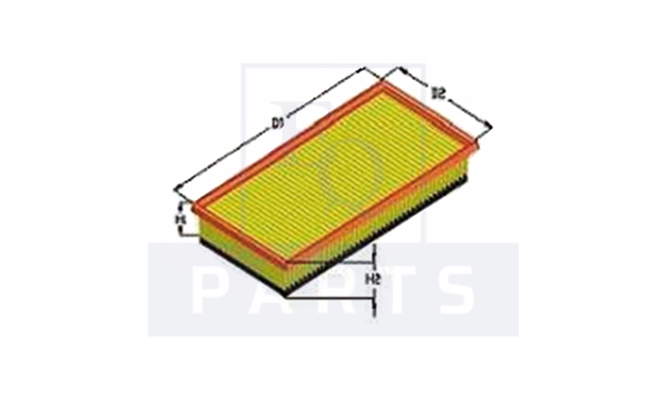 EQUAL QUALITY légszűrő - FA3176 - TothCarparts