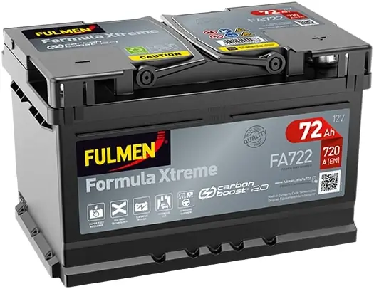 FULMEN Indító akkumulátor - FA722 - TothCarparts