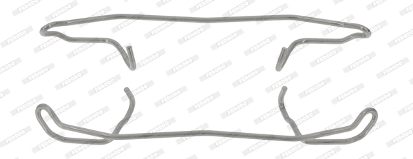 FERODO tartozékkészlet, tárcsafékbetét - FBA502 - TothCarparts