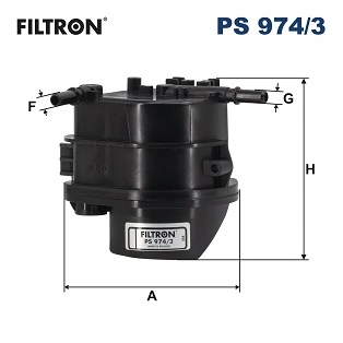 FILTRON Üzemanyagszűrő - PS 974/3 - TothCarparts