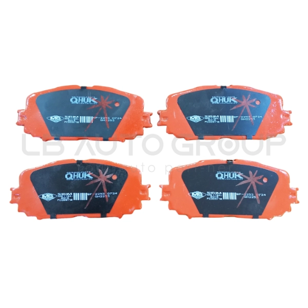 QHUK fékbetétkészlet, tárcsafék - BP-2253-Q - TothCarparts