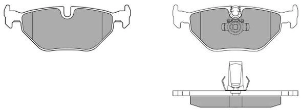 FREMAX fékbetétkészlet, tárcsafék - FBP-0733-01 - TothCarparts