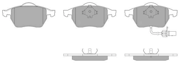 FREMAX fékbetétkészlet, tárcsafék - FBP-0868 - TothCarparts