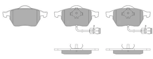 FREMAX fékbetétkészlet, tárcsafék - FBP-0872 - TothCarparts