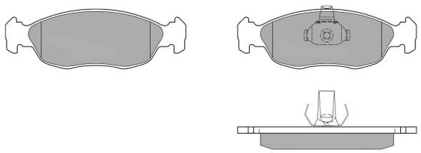 FREMAX fékbetétkészlet, tárcsafék - FBP-0902 - TothCarparts