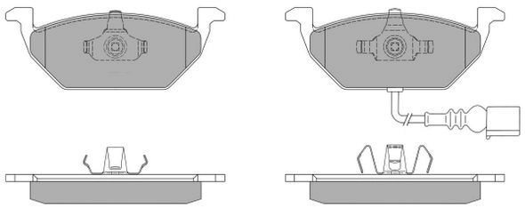 FREMAX fékbetétkészlet, tárcsafék - FBP-1070 - TothCarparts