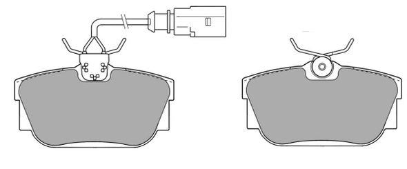 FREMAX fékbetétkészlet, tárcsafék - FBP-1163 - TothCarparts