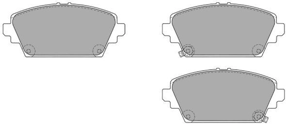 FREMAX fékbetétkészlet, tárcsafék - FBP-1200 - TothCarparts