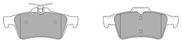FREMAX fékbetétkészlet, tárcsafék - FBP-1254 - TothCarparts