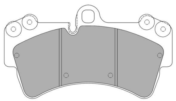 FREMAX fékbetétkészlet, tárcsafék - FBP-1358 - TothCarparts
