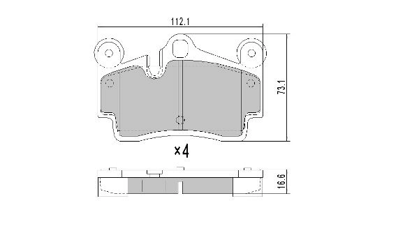 FREMAX fékbetétkészlet, tárcsafék - FBP-1359 - TothCarparts