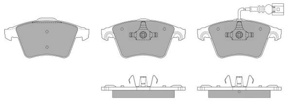 FREMAX fékbetétkészlet, tárcsafék - FBP-1366 - TothCarparts