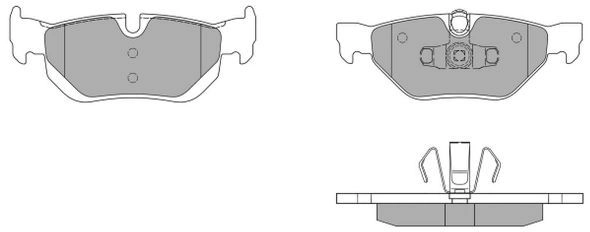 FREMAX fékbetétkészlet, tárcsafék - FBP-1403 - TothCarparts