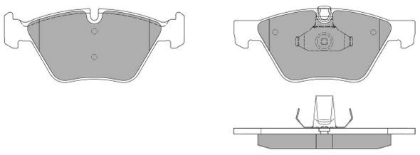 FREMAX fékbetétkészlet, tárcsafék - FBP-1437 - TothCarparts