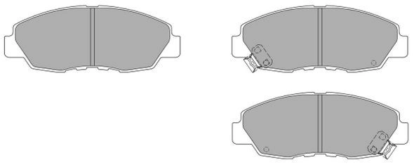 FREMAX fékbetétkészlet, tárcsafék - FBP-1529 - TothCarparts