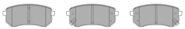 FREMAX fékbetétkészlet, tárcsafék - FBP-1536 - TothCarparts