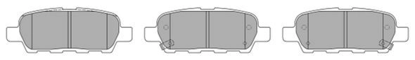 FREMAX fékbetétkészlet, tárcsafék - FBP-1545 - TothCarparts