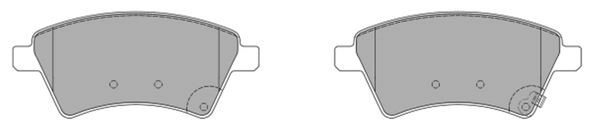 FREMAX fékbetétkészlet, tárcsafék - FBP-1546 - TothCarparts