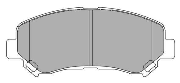 FREMAX fékbetétkészlet, tárcsafék - FBP-1585 - TothCarparts
