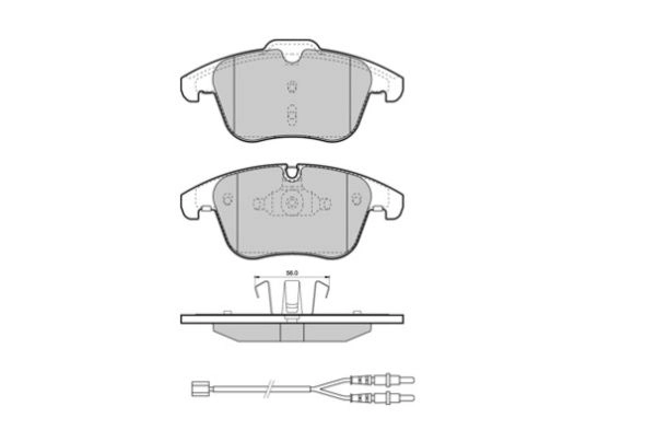 FREMAX fékbetétkészlet, tárcsafék - FBP-1736 - TothCarparts
