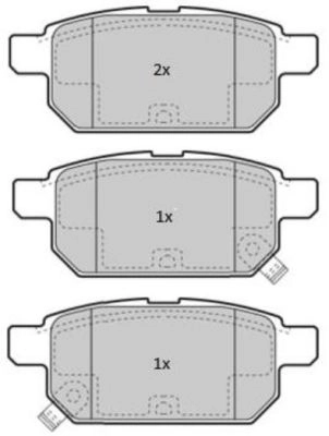 FREMAX fékbetétkészlet, tárcsafék - FBP-1856 - TothCarparts