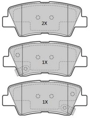 FREMAX fékbetétkészlet, tárcsafék - FBP-1867 - TothCarparts
