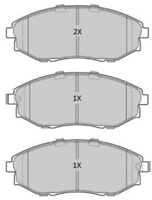 FREMAX fékbetétkészlet, tárcsafék - FBP-1903 - TothCarparts