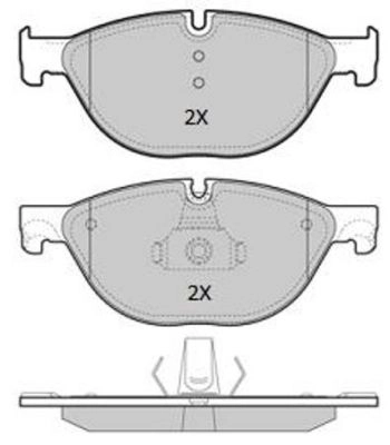 FREMAX fékbetétkészlet, tárcsafék - FBP-1932 - TothCarparts