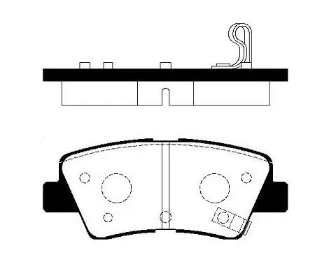 FI.BA fékbetétkészlet, tárcsafék - FBP4282 - TothCarparts