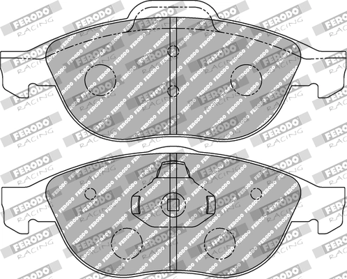 FERODO RACING fékbetétkészlet, tárcsafék - FCP1134H - TothCarparts