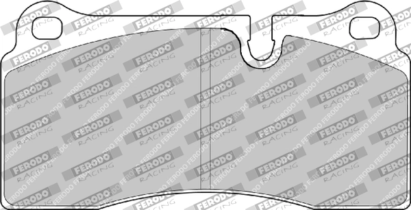 FERODO RACING fékbetétkészlet, tárcsafék - FCP1281W - TothCarparts