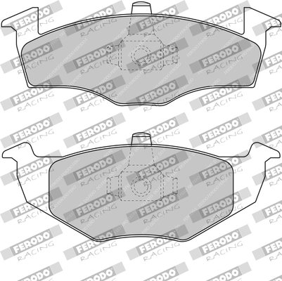 FERODO RACING fékbetétkészlet, tárcsafék - FCP1288H - TothCarparts