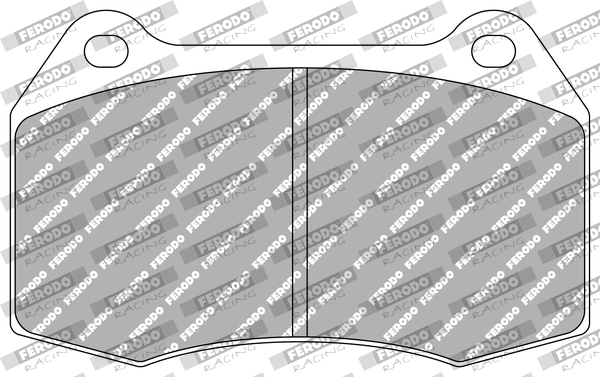 FERODO RACING fékbetétkészlet, tárcsafék - FCP1298Z - TothCarparts