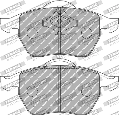 FERODO RACING fékbetétkészlet, tárcsafék - FCP1323H - TothCarparts