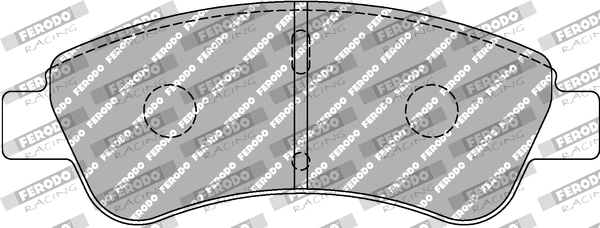 FERODO RACING fékbetétkészlet, tárcsafék - FCP1399H - TothCarparts