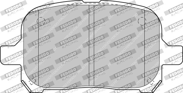 FERODO RACING fékbetétkészlet, tárcsafék - FCP1437H - TothCarparts
