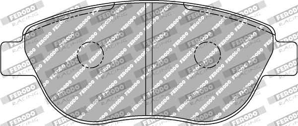 FERODO RACING fékbetétkészlet, tárcsafék - FCP1467R - TothCarparts