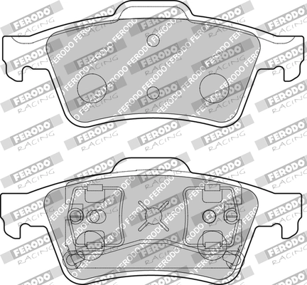 FERODO RACING fékbetétkészlet, tárcsafék - FCP1540H - TothCarparts