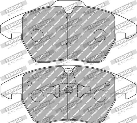 FERODO RACING fékbetétkészlet, tárcsafék - FCP1641H - TothCarparts