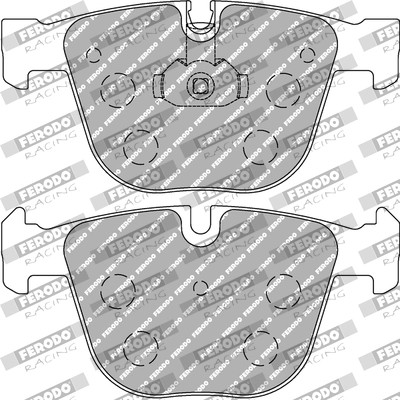 FERODO RACING fékbetétkészlet, tárcsafék - FCP1672W - TothCarparts