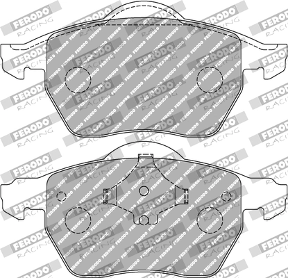FERODO RACING fékbetétkészlet, tárcsafék - FCP1717H - TothCarparts