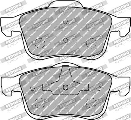 FERODO RACING fékbetétkészlet, tárcsafék - FCP1805H - TothCarparts