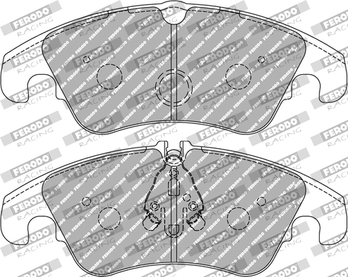 FERODO RACING fékbetétkészlet, tárcsafék - FCP4044H - TothCarparts