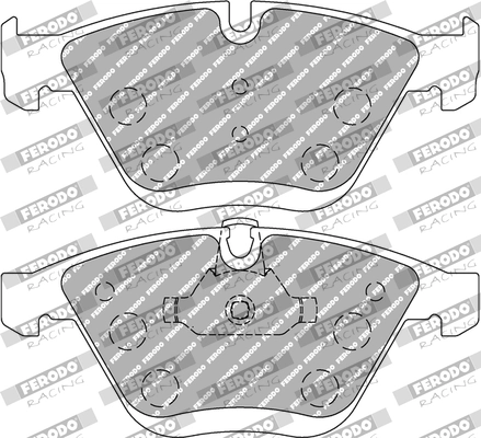 FERODO RACING fékbetétkészlet, tárcsafék - FCP4191H - TothCarparts