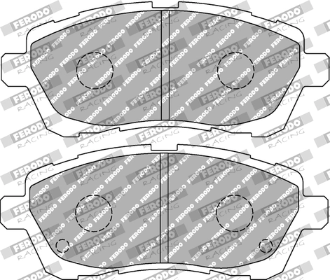 FERODO RACING fékbetétkészlet, tárcsafék - FCP4426H - TothCarparts